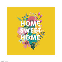 Grupo Erik Loreak Home Sweet Home Kunstdruk 30X30cm | Yourdecoration.be