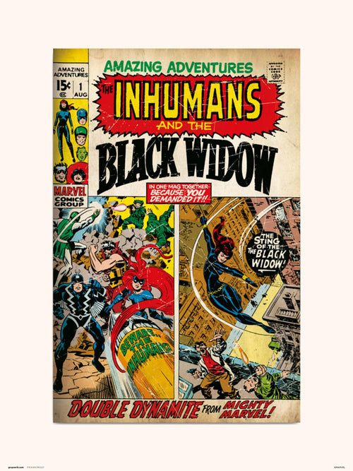 Grupo Erik Marvel Amazing Adventure Volume 2 No.1 Kunstdruk 30X40cm | Yourdecoration.be