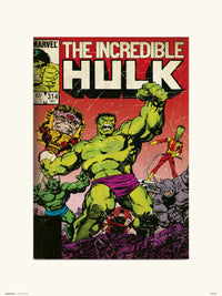 Grupo Erik Marvel Hulk 314 Kunstdruk 30X40cm | Yourdecoration.be