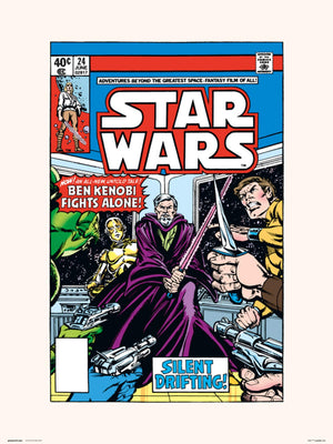 Grupo Erik Star Wars 24 Silent Drifting Kunstdruk 30X40cm | Yourdecoration.be