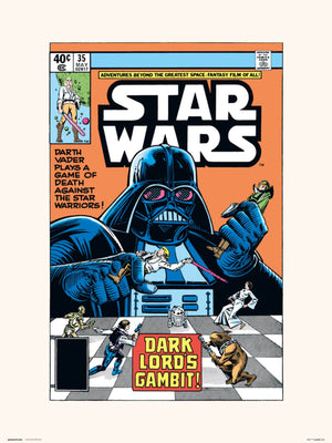 Grupo Erik Star Wars 35 Dark Lords Gambit Kunstdruk 30X40cm | Yourdecoration.be