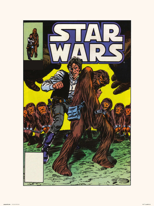 Grupo Erik Star Wars 91 Wookiee World Kunstdruk 30X40cm | Yourdecoration.be