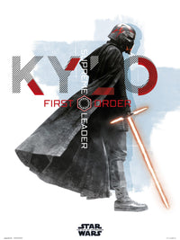 Grupo Erik Star Wars Episode Ix Kylo Ren First Order Leader Kunstdruk 30X40cm | Yourdecoration.be