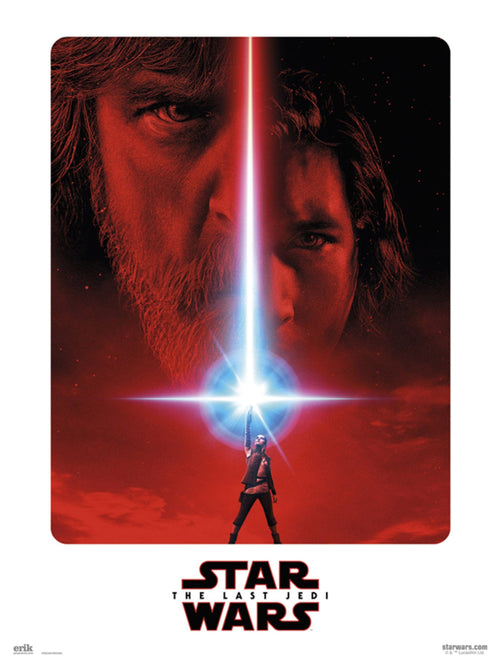Grupo Erik Star Wars Vill The Last Jedi Kunstdruk 30X40cm | Yourdecoration.be