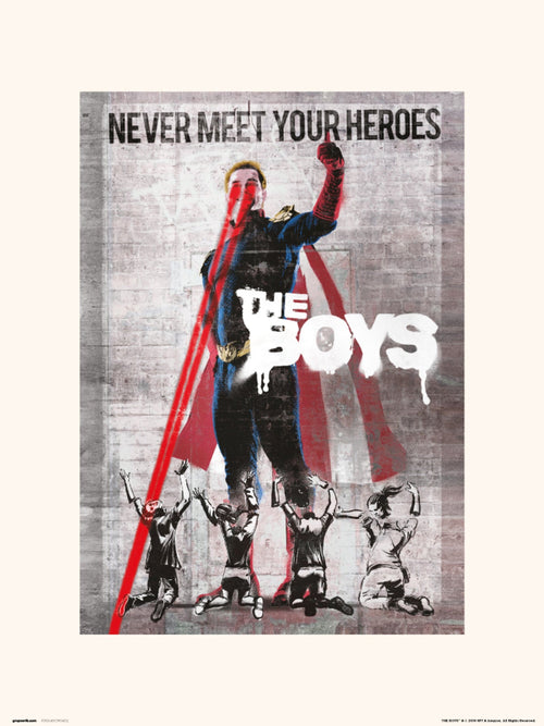 Grupo Erik The Boys Never Meet Your Heroes Kunstdruk 30X40cm | Yourdecoration.be