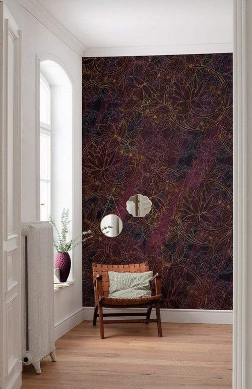 Komar Lotus Vlies Fotobehang 200x280cm 4 banen Sfeer | Yourdecoration.be