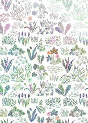 Komar Flower Farm Vlies Fotobehang 200x280cm 4 Banen | Yourdecoration.be