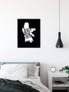 Komar Star Wars Silhouette Quotes Stormtrooper Kunstdruk 40x50cm | Yourdecoration.be