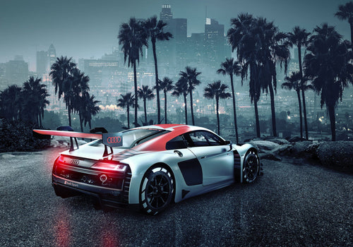 Komar Vlies Fotobehang 8 742 Audi R8 La | Yourdecoration.be