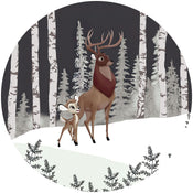 Komar Vlies Fotobehang Dd1 014 Bambi Great Prince | Yourdecoration.be