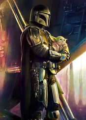 Komar Vlies Fotobehang Iadx4 019 Mandalorian Savior | Yourdecoration.be