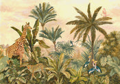 Komar Vlies Fotobehang Iax8 0005 Tropical Vintage Garden | Yourdecoration.be