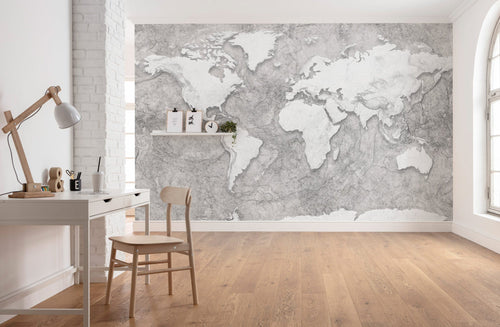 Komar Vlies Fotobehang X7 1007 World Relief Interieur | Yourdecoration.be