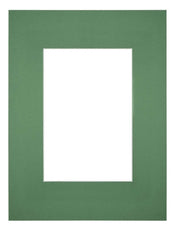 Passe Partout 18x24cm Karton Groen Bos Rand Recht   Voorzijde | Yourdecoration.be