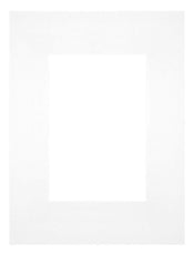Passe Partout 18x24cm Karton Wit Rand Recht   Voorzijde | Yourdecoration.be