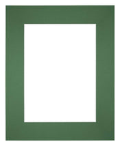 Passe Partout 20x25cm Karton Groen Bos Rand Recht   Voorzijde | Yourdecoration.be