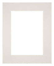 Passe Partout 20x25cm Karton Lichtgrijs Rand Recht   Voorzijde | Yourdecoration.be