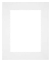 Passe Partout 20x25cm Karton Wit Rand Recht   Voorzijde | Yourdecoration.be