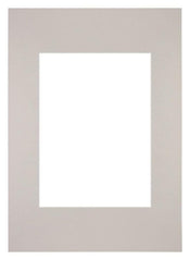 Passe Partout 20x28cm Karton Grijs Graniet Rand Recht   Voorzijde | Yourdecoration.be