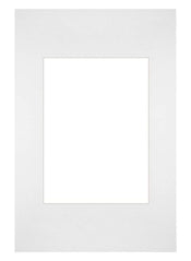 Passe Partout 20x30cm Karton Wit Rand Recht   Voorzijde | Yourdecoration.be