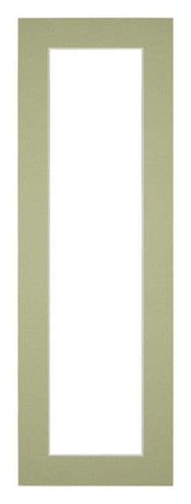 Passe Partout 20x60cm Karton Mintgroen Rand 4cm Recht   Voorzijde | Yourdecoration.be