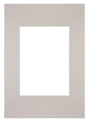 Passe Partout 21x29,7cm Karton Grijs Graniet Rand Recht   Voorzijde | Yourdecoration.be