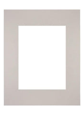 Passe Partout 24x30cm Karton Grijs Graniet Rand Recht   Voorzijde | Yourdecoration.be
