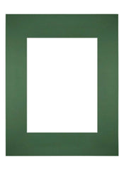 Passe Partout 24x30cm Karton Groen Bos Rand Recht   Voorzijde | Yourdecoration.be