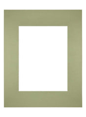 Passe Partout 24x30cm Karton Mintgroen Rand Recht   Voorzijde | Yourdecoration.be