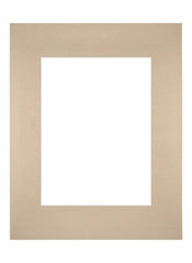 Passe Partout 28x35cm Karton Beige Rand Recht   Voorzijde | Yourdecoration.be