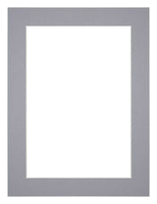 Passe Partout 45x60cm Karton Grijs Rand 4cm Recht   Voorzijde | Yourdecoration.be