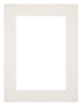 Passe Partout 60x80cm Karton Lichtgrijs Rand 5cm Recht   Voorzijde | Yourdecoration.be