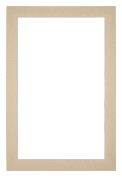 Passe Partout 61x91,5cm Karton Beige Rand 3cm Recht   Voorzijde | Yourdecoration.be