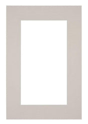 Passe Partout 61x91,5cm Karton Grijs Graniet Rand 6cm Recht   Voorzijde | Yourdecoration.be