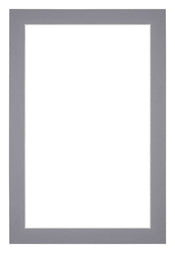 Passe Partout 60x90cm Karton Grijs Rand 3cm Recht   Voorzijde | Yourdecoration.be
