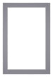 Passe Partout 60x90cm Karton Grijs Rand 3cm Recht   Voorzijde | Yourdecoration.be
