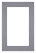 Passe Partout 61x91,5cm Karton Grijs Rand 5cm Recht   Voorzijde | Yourdecoration.be