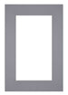 Passe Partout 61x91,5cm Karton Grijs Rand 6cm Recht   Voorzijde | Yourdecoration.be