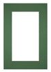 Passe Partout 61x91,5cm Karton Groen Bos Rand 6cm Recht   Voorzijde | Yourdecoration.be