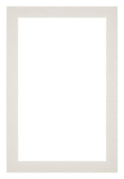 Passe Partout 61x91,5cm Karton Lichtgrijs Rand 3cm Recht   Voorzijde | Yourdecoration.be