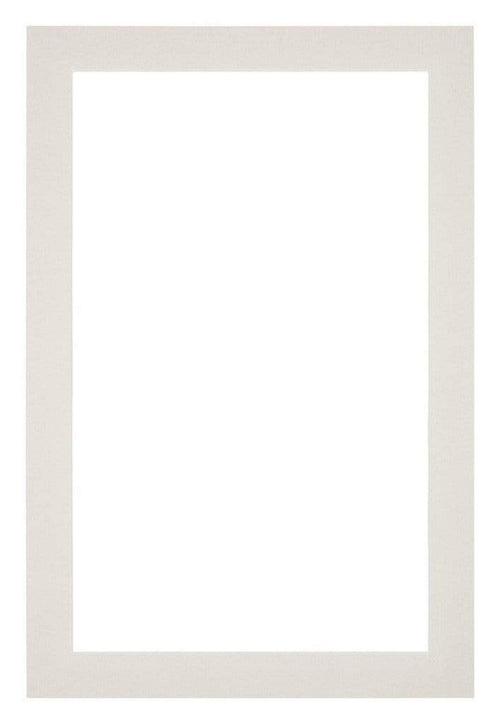 Passe Partout 61x91,5cm Karton Lichtgrijs Rand 3cm Recht   Voorzijde | Yourdecoration.be