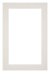 Passe Partout 20x30cm Karton Lichtgrijs Rand 4cm Recht   Voorzijde | Yourdecoration.be