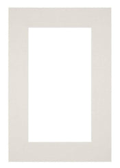 Passe Partout 61x91,5cm Karton Lichtgrijs Rand 6cm Recht   Voorzijde | Yourdecoration.be