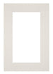 Passe Partout 61x91,5cm Karton Lichtgrijs Rand 6cm Recht   Voorzijde | Yourdecoration.be