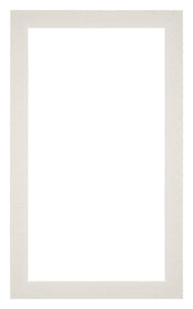 Passe Partout 30x50cm Karton Lichtgrijs Rand 3cm Recht   Voorzijde | Yourdecoration.be