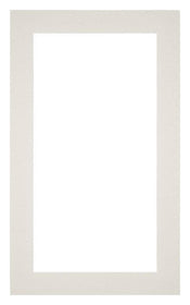 Passe Partout 30x50cm Karton Lichtgrijs Rand 4cm Recht   Voorzijde | Yourdecoration.be