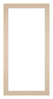 Passe Partout 40x80cm Karton Beige Rand 3cm Recht   Voorzijde | Yourdecoration.be