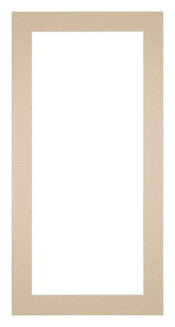 Passe Partout 20x40cm Karton Beige Rand 4cm Recht   Voorzijde | Yourdecoration.be