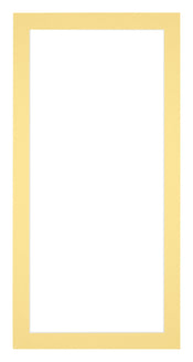 Passe Partout 40x80cm Karton Geel Rand 3cm Recht   Voorzijde | Yourdecoration.be