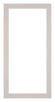 Passe Partout 40x80cm Karton Grijs Graniet Rand 3cm Recht   Voorzijde | Yourdecoration.be